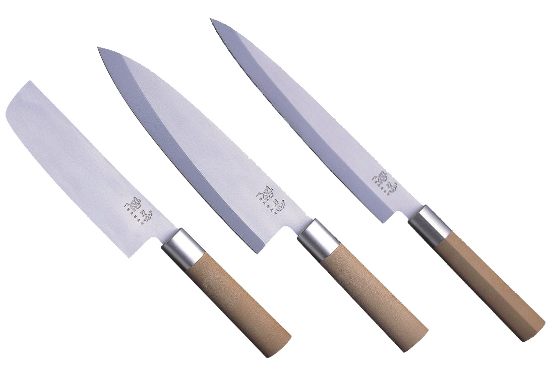 Lars Öqvist AB Knife Set KAI Wasabi, 3 knives