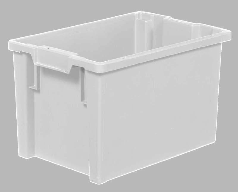 Lars Öqvist AB Crate 66 L, white plastic