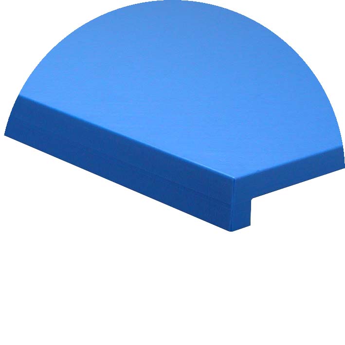 plastic cutting board with lip