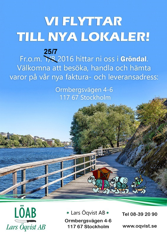 Vi flyttar till Gröndal 2016